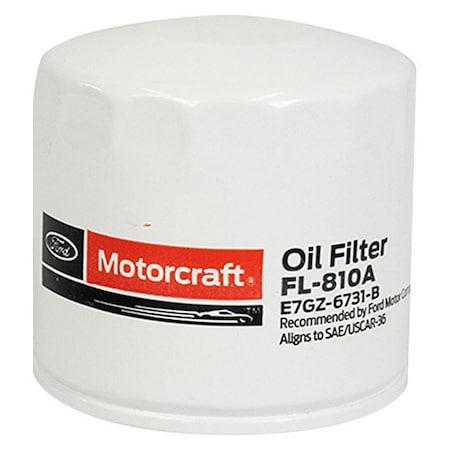 Motorcraft Kit - Element & Gasket - Oil F, Fl810A FL810A